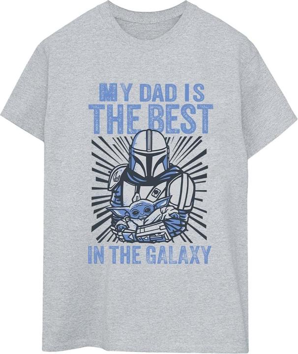 Star Wars Mandalorian Best Dad TShirt (5XL)