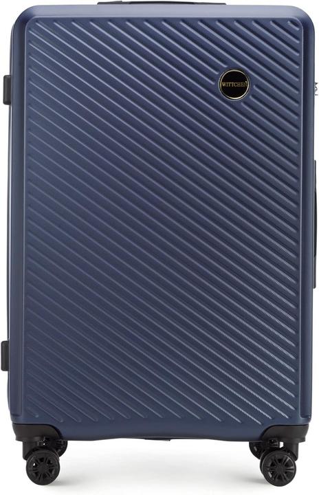 Actual product image Wittchen Grosser Koffer mit diagonalen Streifen (96 l, L (90 - 115l))