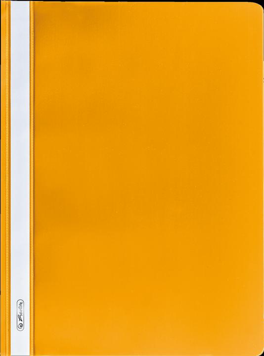 Herlitz Quick file, DIN A4, made of PP film, yellow (A4, 1 x)