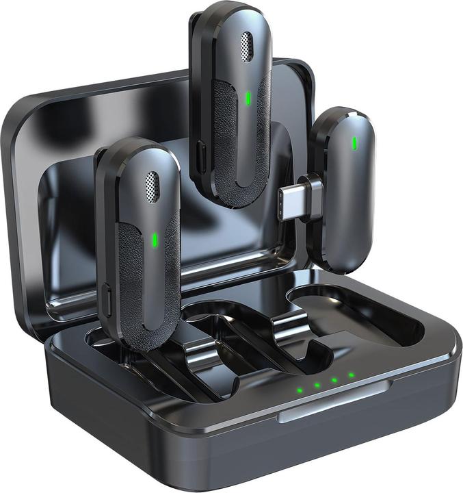 Immagine prodotto Technaxx Set Di Mini Microfoni Wireless Tx-301
