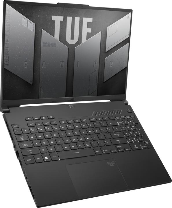 Actual product image ASUS TUF Gaming Advantage A16 (16", AMD Ryzen 7 7735HS, 16 GB, 1000 GB, DE)