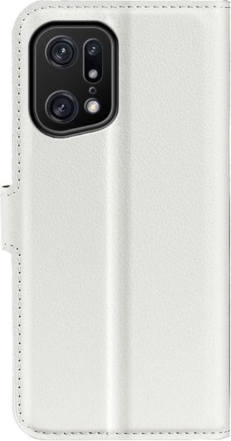 Actual product image MU Classic Litchi Leather Bookcover Series (Oppo Find X5 Pro)