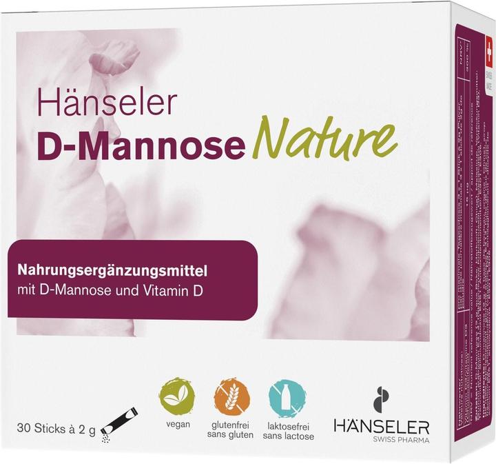 Hänseler D-Mannose Nature (30 Stück, 505 ml, 88 g)