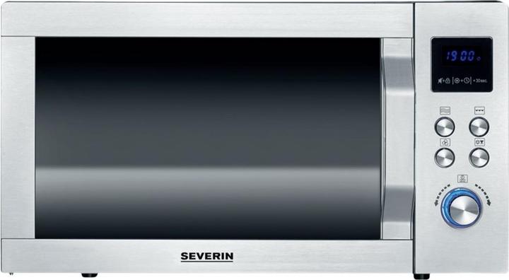 Actual product image Severin Microwave w/MW7777 plate 900 watts 25 l - Steel (29070) (25 l)