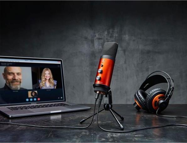 Image du produit ESI Audiotechnik Microphone à condensateur cosMik uCast avec logiciel inclus