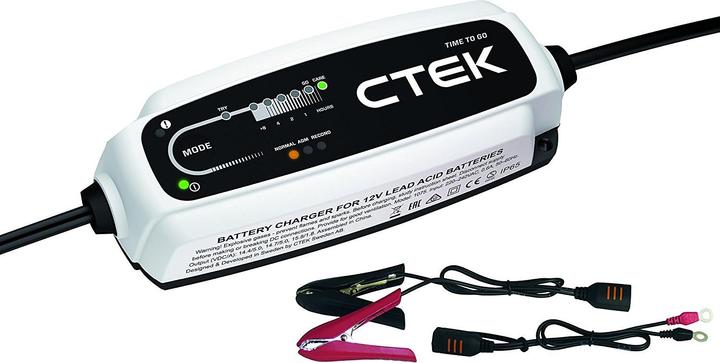 Actual product image Ctek CT5 Time To Go (12V, 5 A)