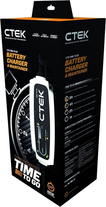Actual product image Ctek CT5 Time To Go (12V, 5 A)