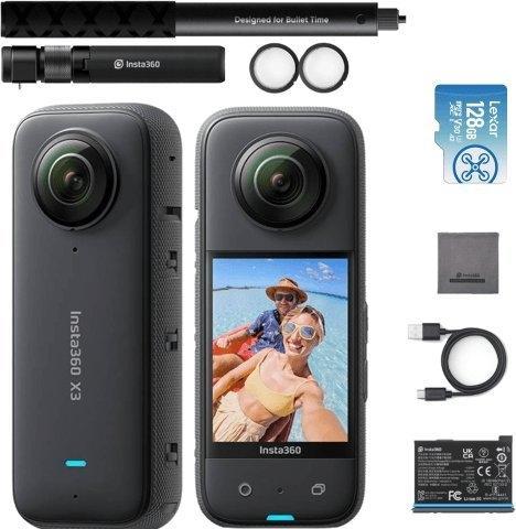 Immagine prodotto Insta360 Kit X3 Creator (30p, WiFi, Bluetooth)