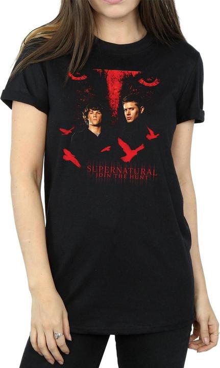 Immagine prodotto Supernatural Crow Eyes Maglietta Ampia Donna (3XL)