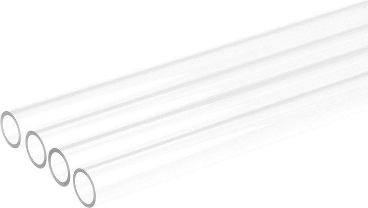 Actual product image Alphacool Ice Tube 13/10mm Hard Tube Acrylic (PMMA) - Clear, 80cm ( Set of 4) (0.80 m, Plastic)