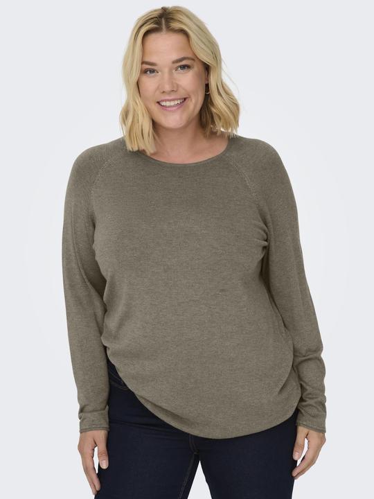 Immagine prodotto Only Maglione a tinta unita in maglia curvy (M)