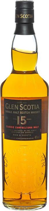 Actual product image Glen Scotia 15 years (Single Malt, Scotch whisky, 1 x 70 cl)