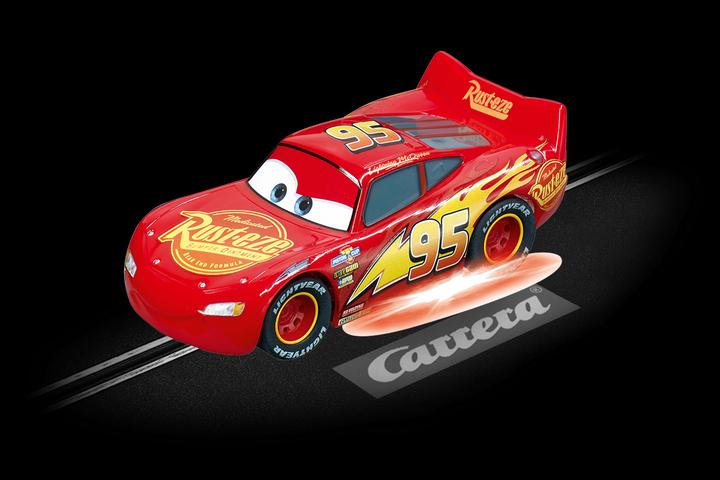 Actual product image Carrera Disney Pixar Cars- Lightning McQueen- Neon Night