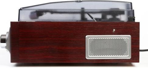 Produktbild Camry CR 1113 Audio-Plattenspieler mit Riemenantrieb, Cappuccino, Chrom, Holz (Halbautomatisch)
