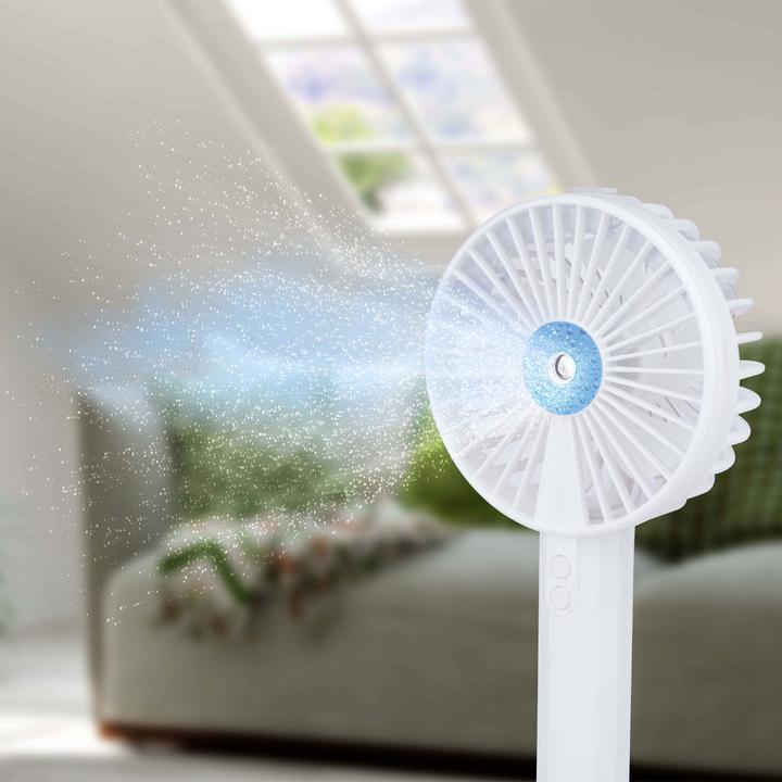 Produktbild Lifetime Air 2er-Set Sprühventilator mit Hayhalter, Hand-Ventilator, Akku