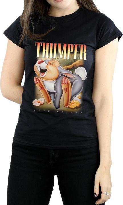 Immagine prodotto Disney Bambi Thumper Montage Maglietta Donna (L)