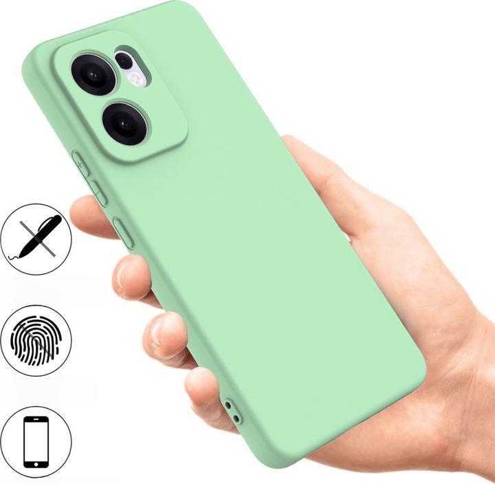 Image du produit Cover-Discount OPPO Reno13 F - Silikon Gummi Hülle mit Riemen (Oppo Reno 13 Pro)