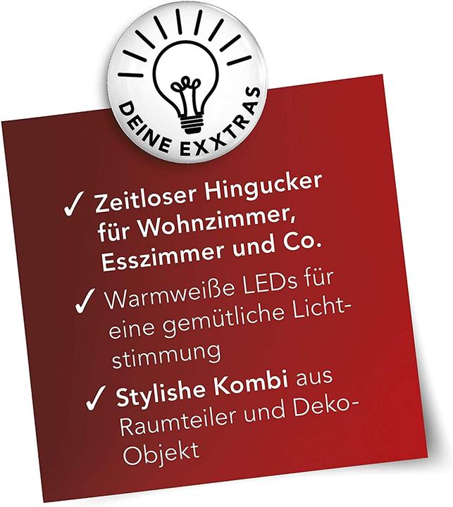 Produktbild Maxxmee LED-Raumtrenner