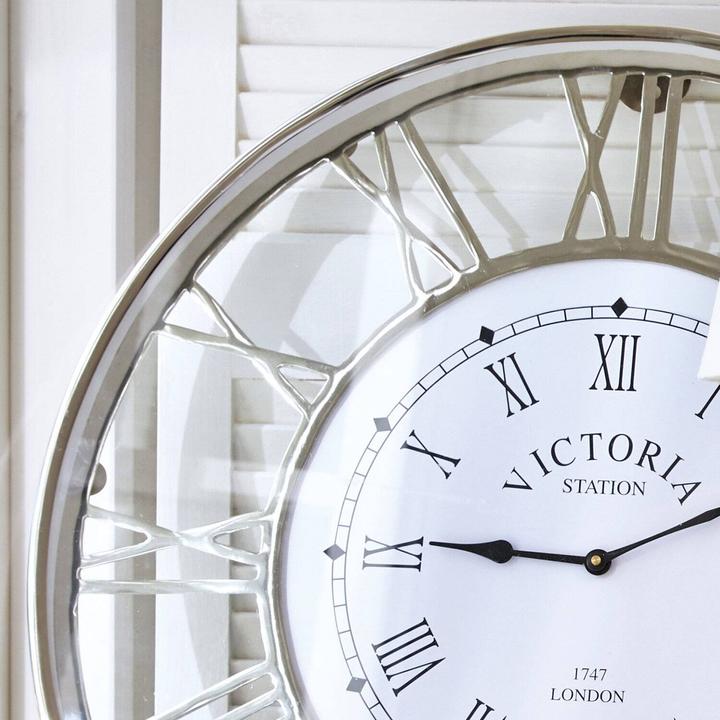Image du produit Loberon Montre Victoria Station argent (61 cm)