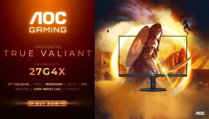 Produktbild AOC 27G4XE (1920 x 1080 Pixel, 27")