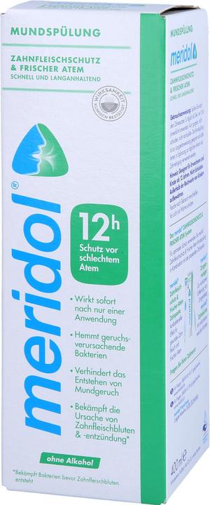 Actual product image Meridol Safe Breath Mouthwash (400 ml, Mouthwash)