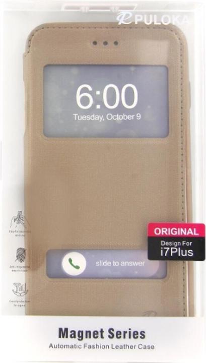 Actual product image Puloka Flip Case for iPhone 7 Plus gold (Apple iPhone 7 Plus)