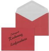 Immagine prodotto Mailmedia Busta C6 "Bolla di consegna/fattura", rossa (114 x 162 mm, 1 x)