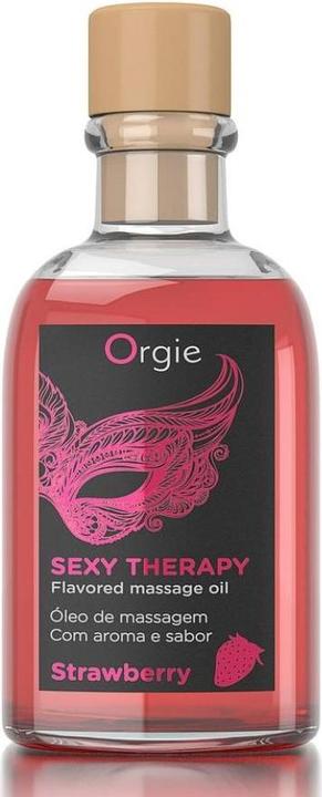 Orgie Lips Massage Kit Strawberry - 100 ml (100 ml)