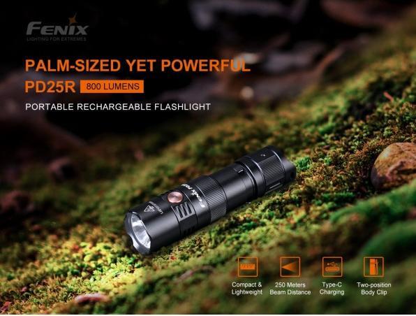 Produktbild Fenix PD25R (9.20 cm, 800 lm)