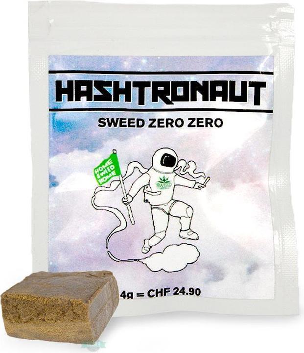 Actual product image Sweed Hashtronaut, Zero Zero Hashish, 4g (4 g, Indoor)