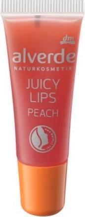 Actual product image dm alverde Juicy Lips Peach Lip Gloss
