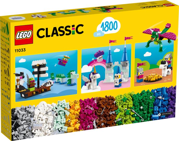 Image du produit LEGO Univers fantastique Kit de construction créatif (11033, LEGO Classic)