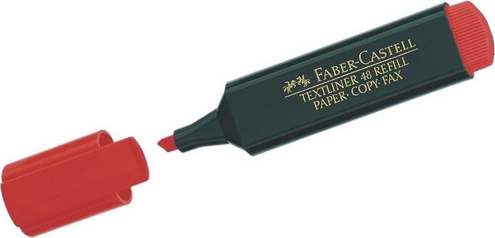 Image du produit Faber-Castell Surlignage 48 (Rouge, 5 mm, 1 x)