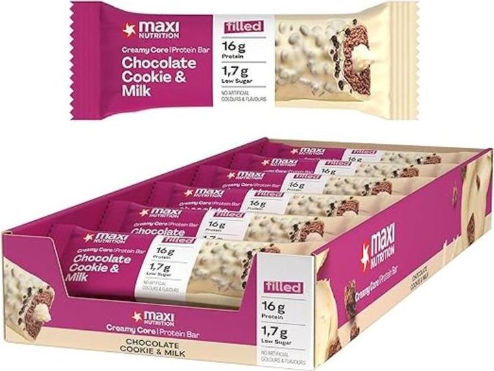 Immagine prodotto Maxi Nutrition Barretta cremosa al latte di biscotto (Cioccolato, 1 pz., 45 g)