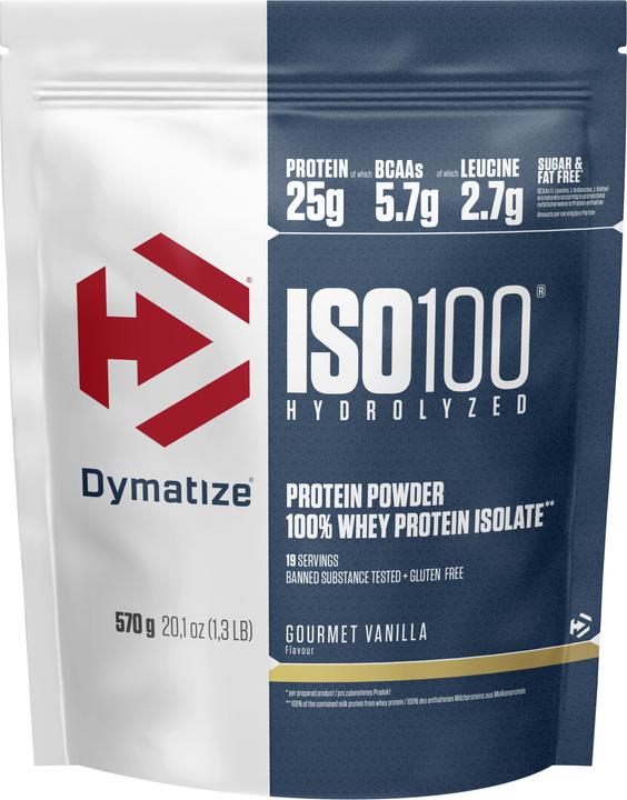Immagine prodotto Dymatize ISO 100 Idrolizzato (Vaniglia, 1 pz., 570 g)