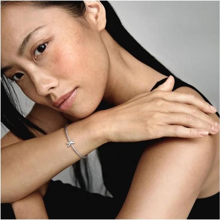 Image du produit Pandora Breloque lettre X (Argent)