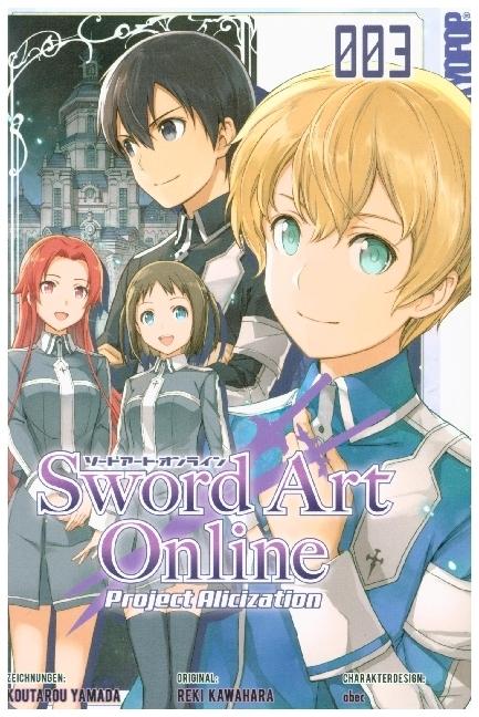 Produktbild Sword Art Online - Project Alicization 03 (Deutsch, Koutarou Yamada, Reki Kawahara, 2020)