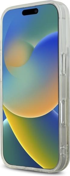 Actual product image Hello Kitty HKHMP16XLGDIH iPhone 16 Pro Max 6.9" biały złoty/white gold hardcase Liquid Glitter Fe (Apple iPhone 16 Pro Max)
