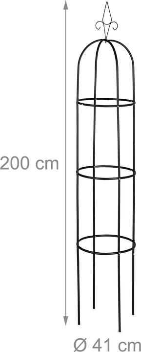 Actual product image Relaxdays Garden Obelisk (41 cm, 41 cm)