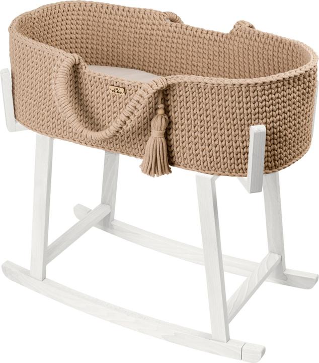 Image du produit Lil Things Support en bois pour le couffin en coton