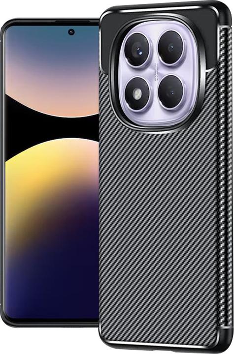 Image du produit Techsuit - CarbonFiber - Xiaomi Redmi Note 14 Pro 4G / Poco F7 - Black (Xiaomi Redmi Note 14 Pro)