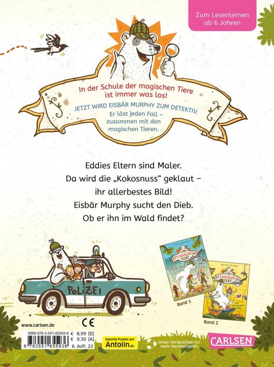 Image du produit Die Schule der magischen Tiere ermittelt 3: Der Kokosnuss-Klau (Zum Lesenlernen) (Allemand, Margit Auer, Nina Dulleck, 2021)