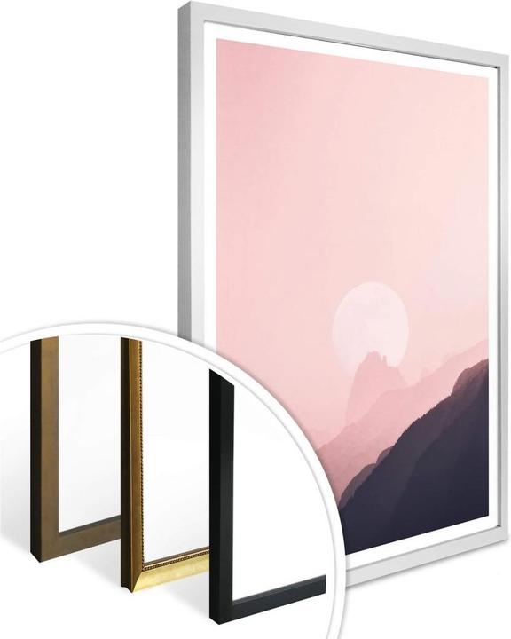 Image du produit Trenddeko Lever de soleil rose (50 x 60 cm)