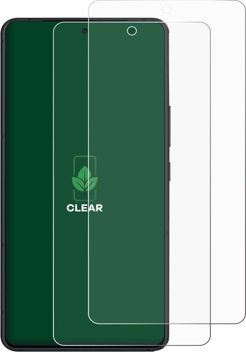 Produktbild ScreenLeaf Schutzfolie nachhaltiger Displayschutz Display Schutz Folie Klar Transparent (2 Stück, ASUS ROG Phone 9 Pro)