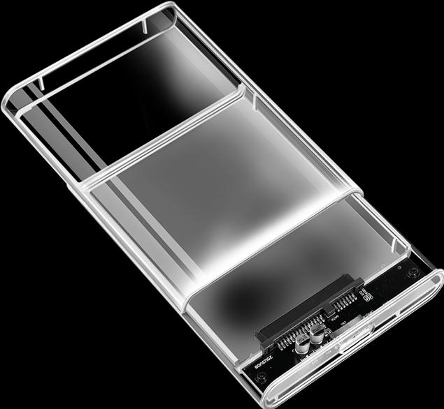 Actual product image LogiLink Hard disk enclosure 2.5", HDD/SSD, USB 3.0, tool-free (2.5")