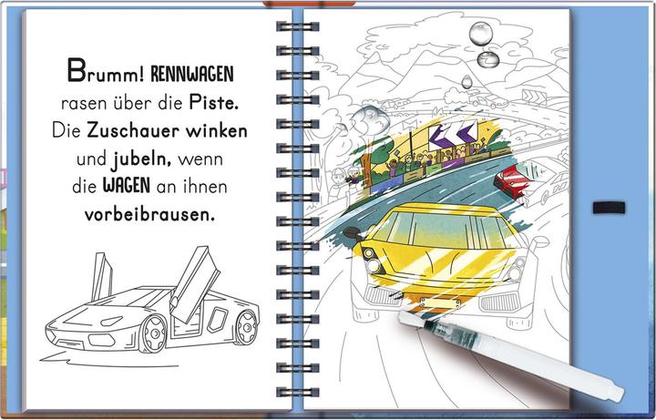 Produktbild Magic Water Colouring - Fahrzeuge