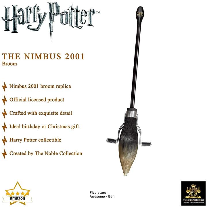 Produktbild Noble Collection Harry Potter: Fliegender Besen
