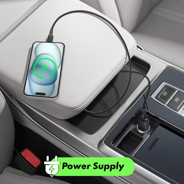 Productafbeelding Belkin 30W CAR CHARGER USBC-C 1M BLK