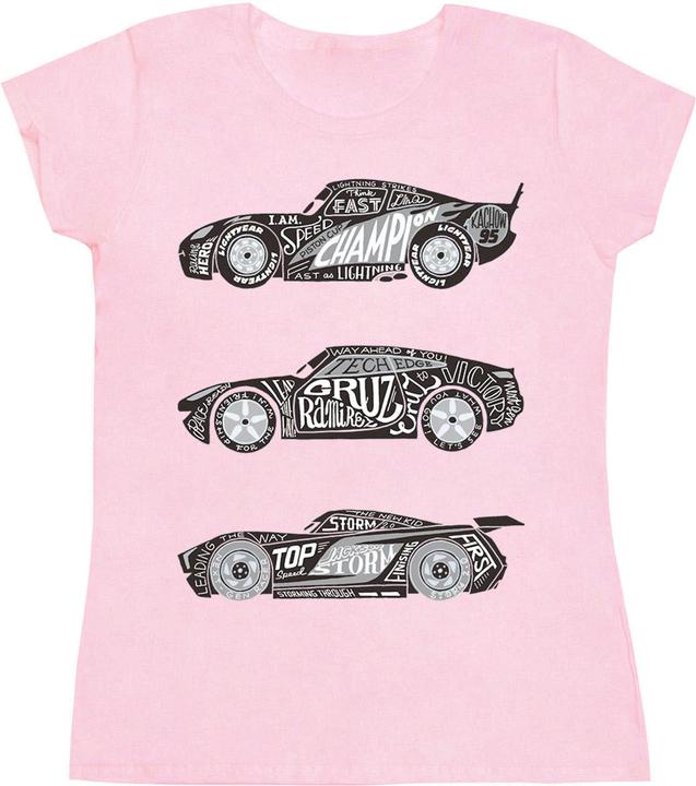 Disney Cars Text Racers TShirt (XXL)