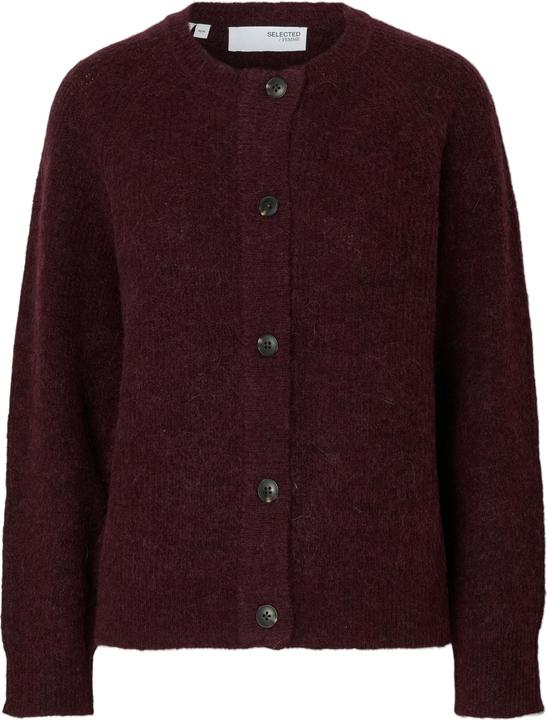 Selected Femme Slflulu Ls Knit Short Cardigan Noos
